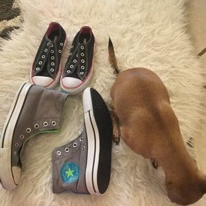 Converse no shoelaces